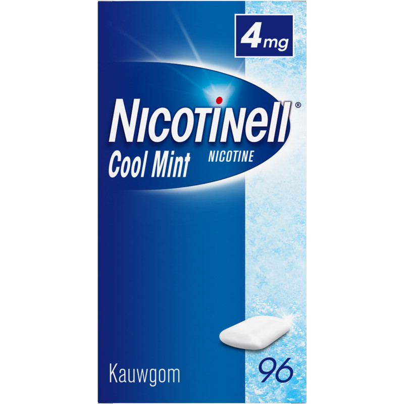Een afbeelding van Nicotinell Mint kauwgom 4mg stoppen met roken
