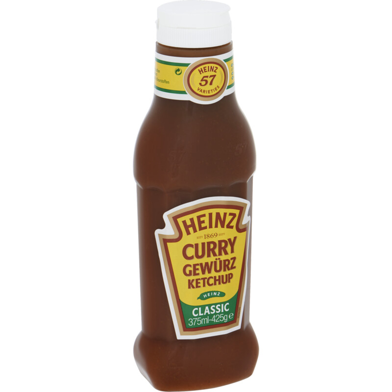 Een afbeelding van Heinz Curry gewurz ketchup