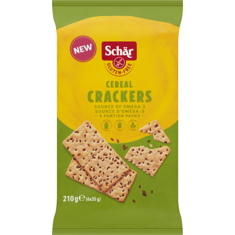 Een afbeelding van Schär Cereal crackers glutenvrij