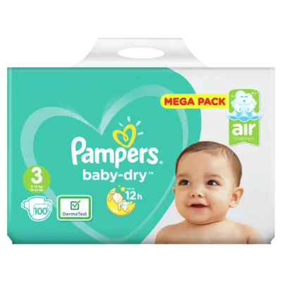 pdp-image-Pampers Baby dry luiers mega