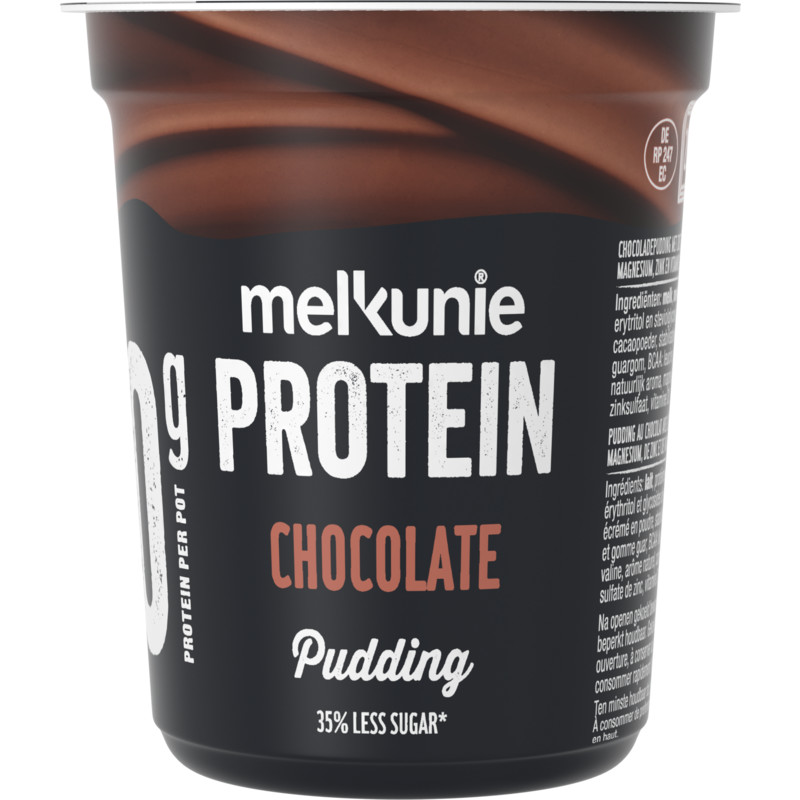 Een afbeelding van Melkunie Protein chocolade pudding