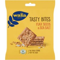Een afbeelding van Wasa Tasty bites flax seeds & sea salt