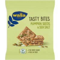 Een afbeelding van Wasa Tasty bites pumpkin seeds & sea salt