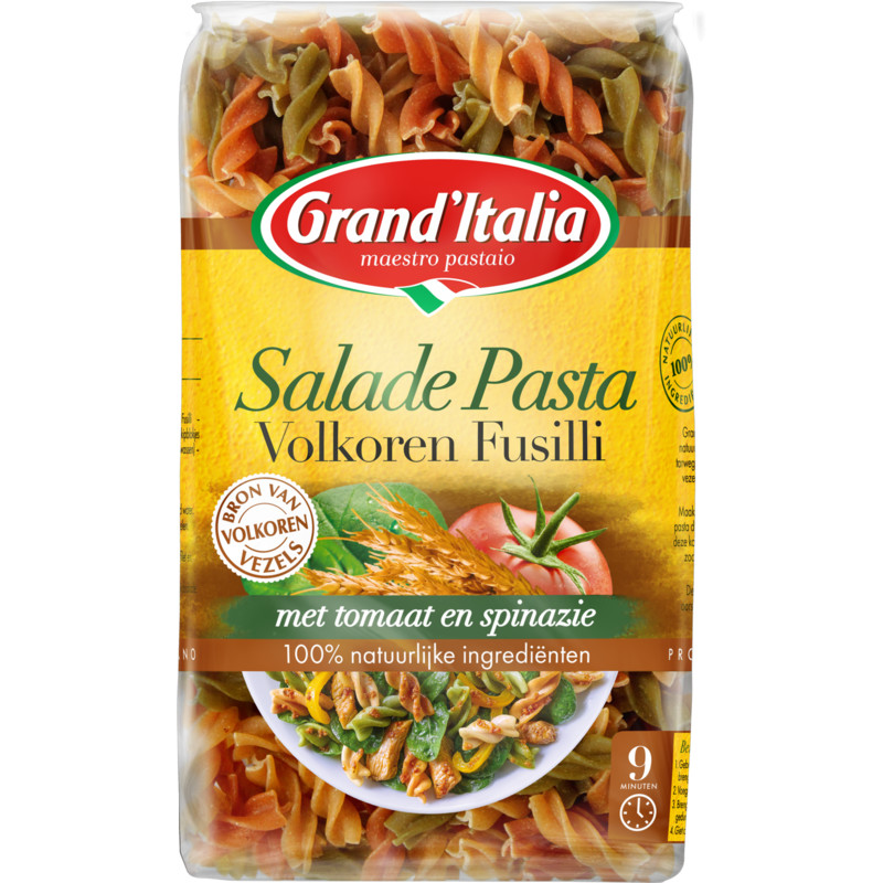 Een afbeelding van Grand' Italia Salade pasta volkoren fusilli
