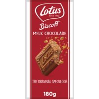Een afbeelding van Lotus Melkchocolade speculoosstukjes