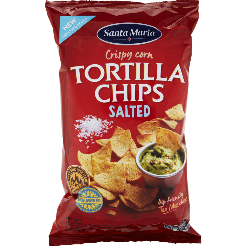 Een afbeelding van Santa Maria Tortilla chips salted
