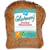 Een afbeelding van AH Glutenvrij Brood donker meerzaden half