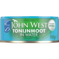 Een afbeelding van John West Tonijnmoot in water msc