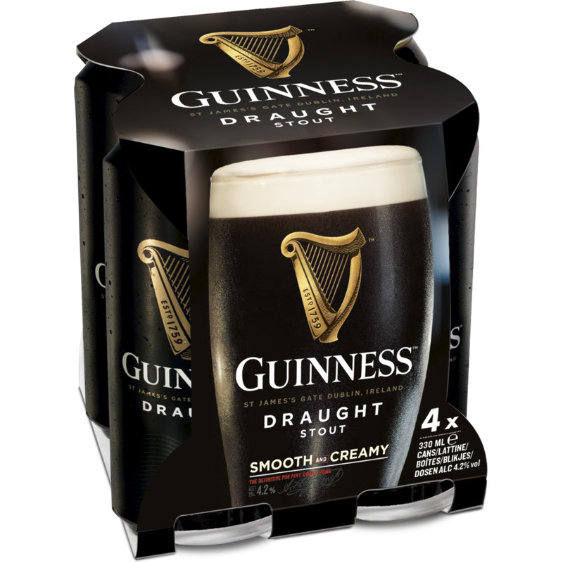 Een afbeelding van Guinness Draught 4-pack