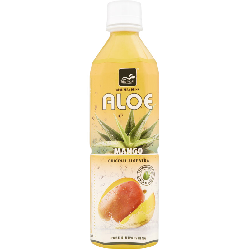 Een afbeelding van Tropical Aloe vera juice mango