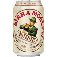 Birra Moretti L'autentica bier