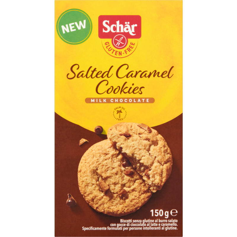 Een afbeelding van Schär Salted caramel cookies