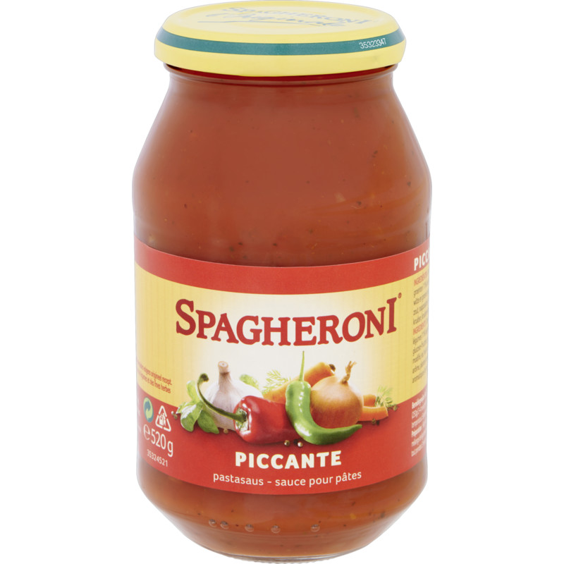 Een afbeelding van Spagheroni Piccante