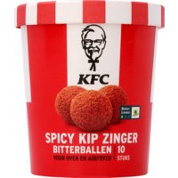 Een afbeelding van KFC Kipbitterballen hot & spicy