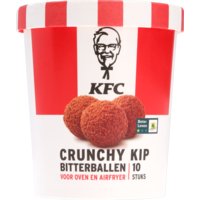 Een afbeelding van KFC Crunchy kip bitterballen