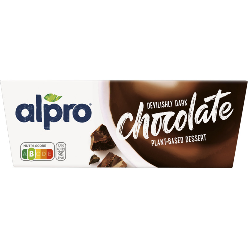 Een afbeelding van Alpro Dessert dark chocolate