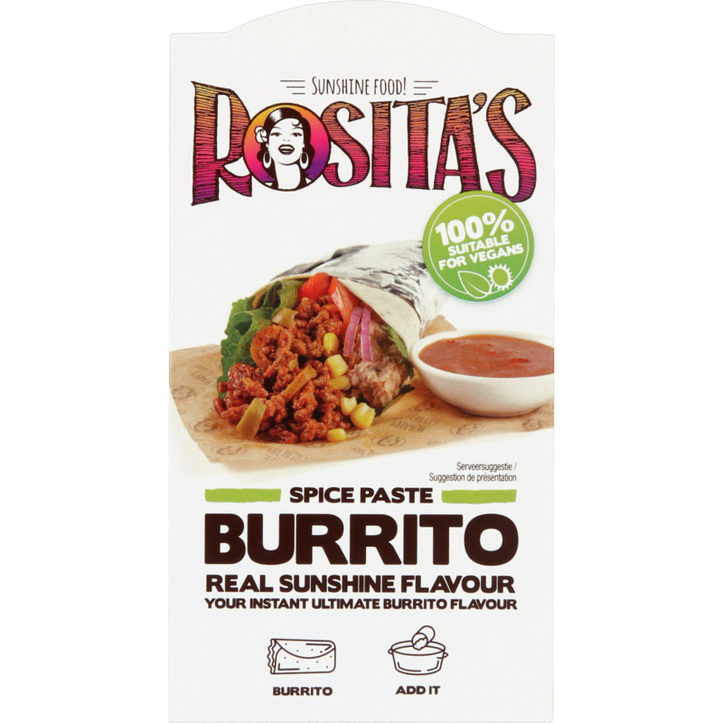 Een afbeelding van Rosita's Burrito kruidenpasta