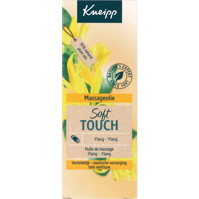 Een afbeelding van Kneipp Massageolie soft touch ylang ylang