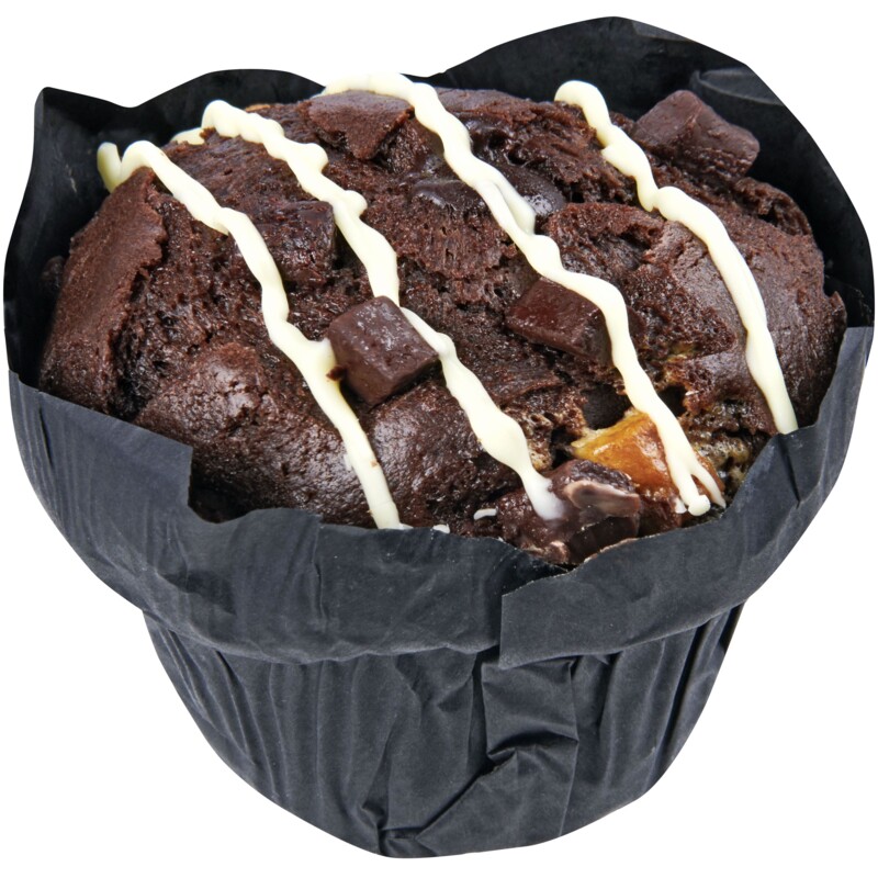 Een afbeelding van AH Extreme Chocolate Muffin