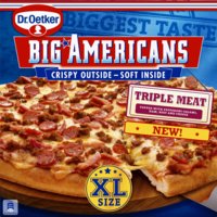 Een afbeelding van Dr. Oetker Big Americans XL triple meat