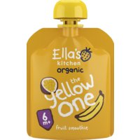 Een afbeelding van Ella's Kitchen Fruit smoothie the yellow one 6+ bio