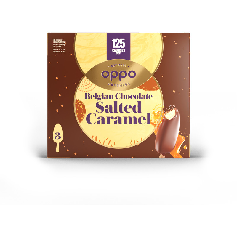 Een afbeelding van Oppo Brothers Sticks salted caramel & chocolate
