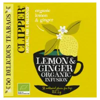 Clipper Lemon & ginger organic infusion