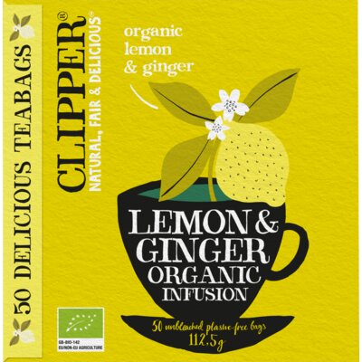 pdp-image-Clipper Lemon & ginger organic infusion