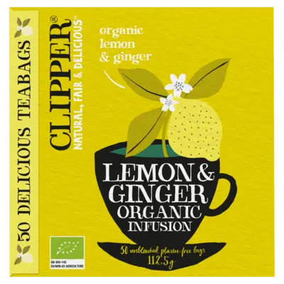 pdp-image-Clipper Lemon & ginger organic infusion