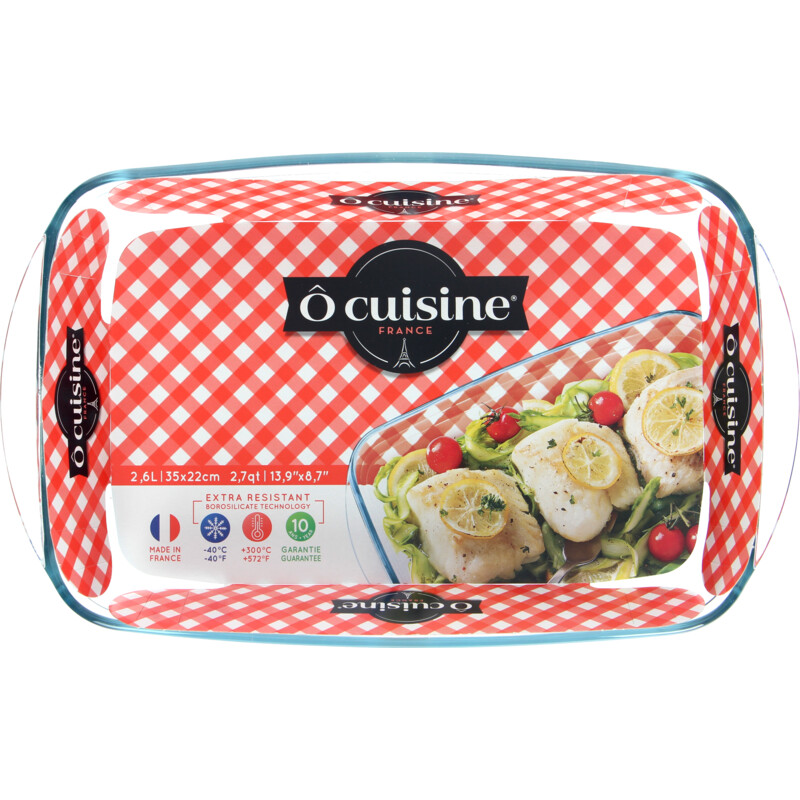 Een afbeelding van Arcuisine Ovenschaal rechthoekig 35x22 cm