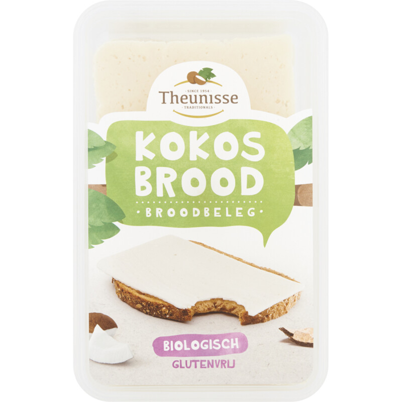 Een afbeelding van Theunisse Kokosbrood glutenvrij bio