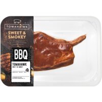 Een afbeelding van AH BBQ tomahawk sweet & smokey