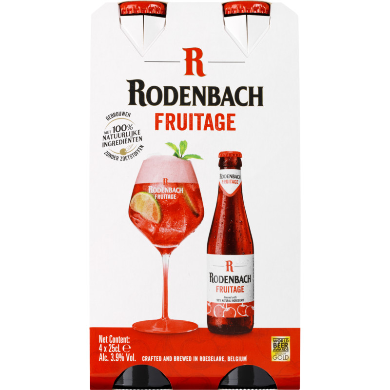 Een afbeelding van Rodenbach Fruitage 4-pack
