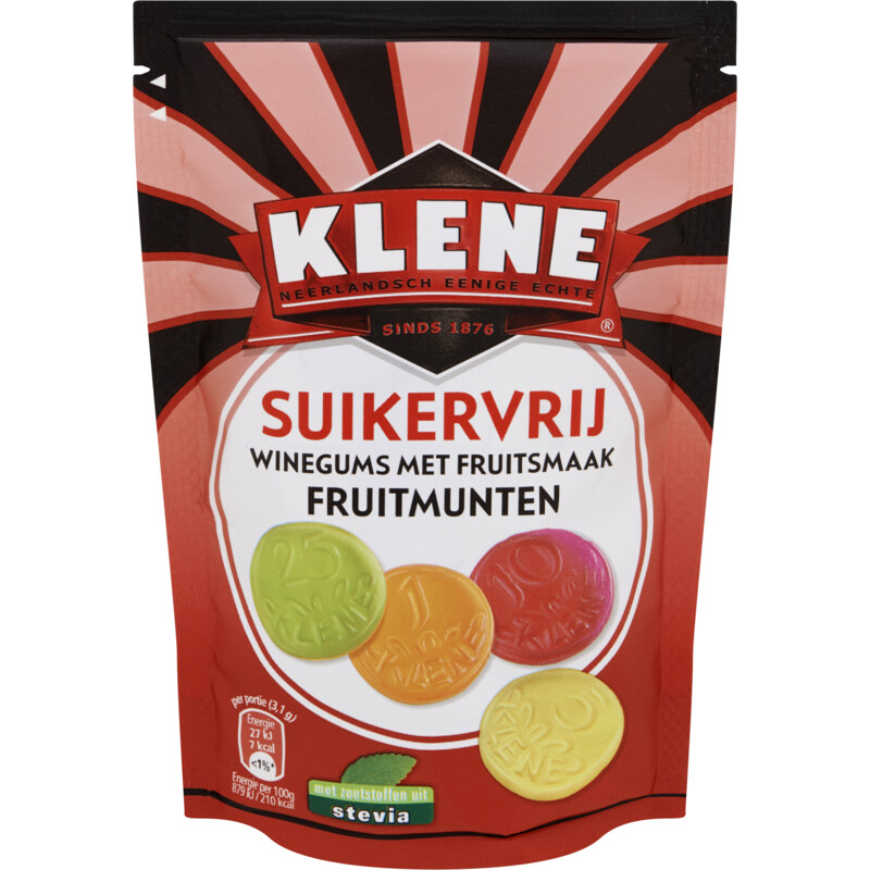 Een afbeelding van Klene fruitmunten sv
