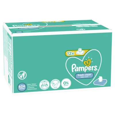 pdp-image-Pampers Billendoekjes Fresh Clean 12ct