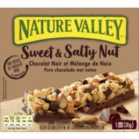 Een afbeelding van Nature Valley Sweet & salty nut pure chocolade repen