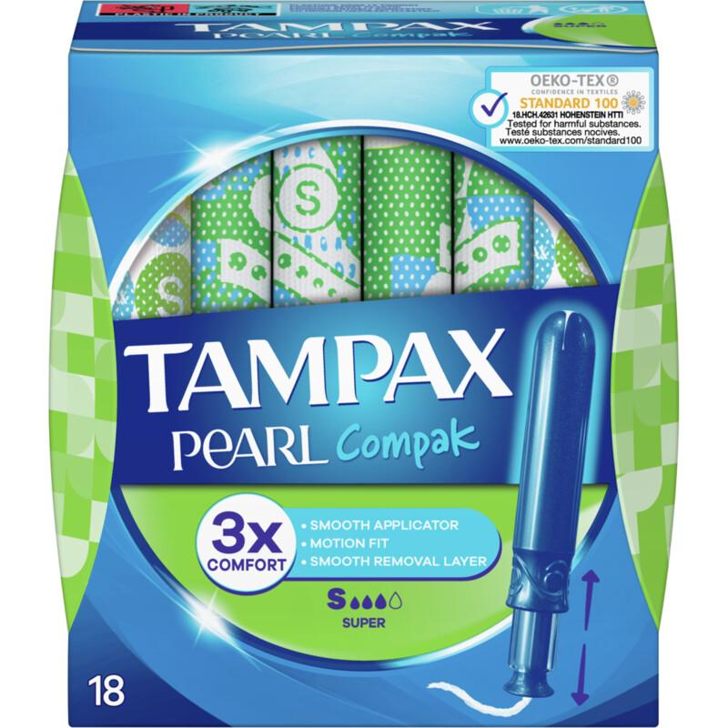 Een afbeelding van Tampax Tampons compak super