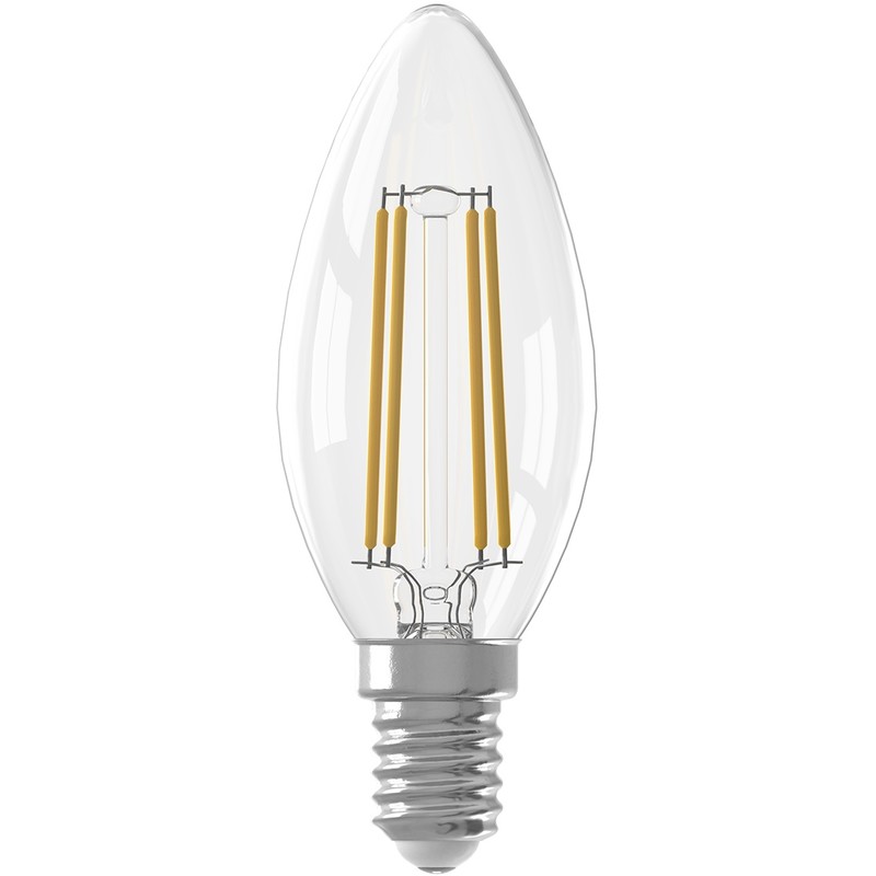 Een afbeelding van Majestic Led filament kaars dimbaar 5watt helder