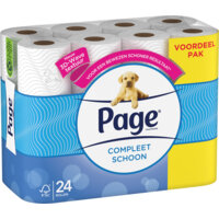 Een afbeelding van Page Compleet schoon toiletpapier voordeelpak