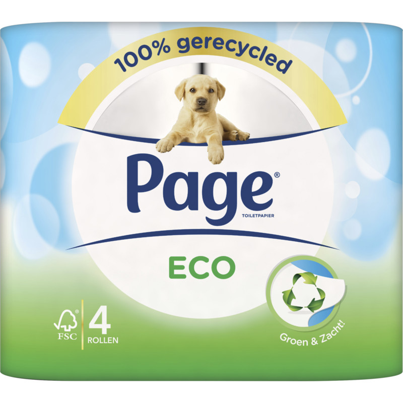 cursief Zich verzetten tegen bevroren Page Eco toiletpapier bestellen | Albert Heijn