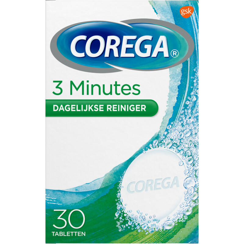 Een afbeelding van Corega Tabs 3 minuten