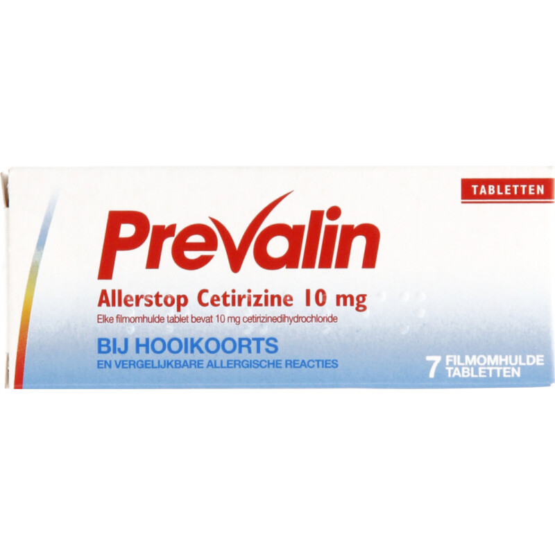 Een afbeelding van Prevalin Allerstop hooikoortstabletten