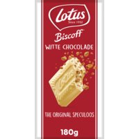 Een afbeelding van Lotus Witte chocolade speculoosstukjes