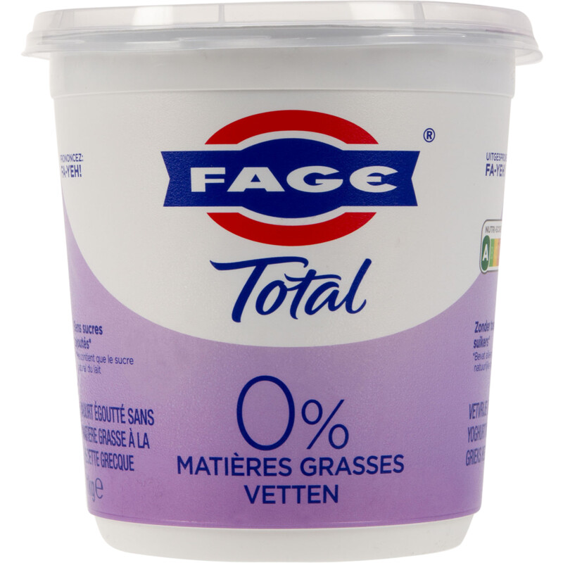 Een afbeelding van Fage Total Griekse yoghurt 0%