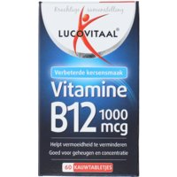 Een afbeelding van Lucovitaal Vitamine B12 1000 mcg kauwtabletjes