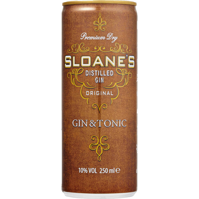 Een afbeelding van Sloane's Gin & tonic original