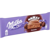 Een afbeelding van Milka Mmmax chocoladereep melk noisette