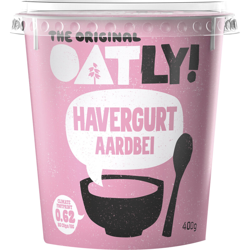 Een afbeelding van Oatly! Haver oatgurt Aardbei
