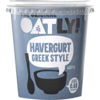 Een afbeelding van Oatly! Havergurt greek style