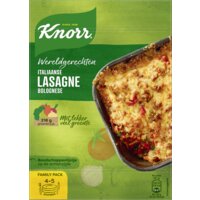 Een afbeelding van Knorr Wereldgerechten Italiaanse lasagne